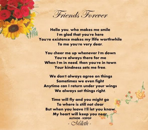 friendship-poems