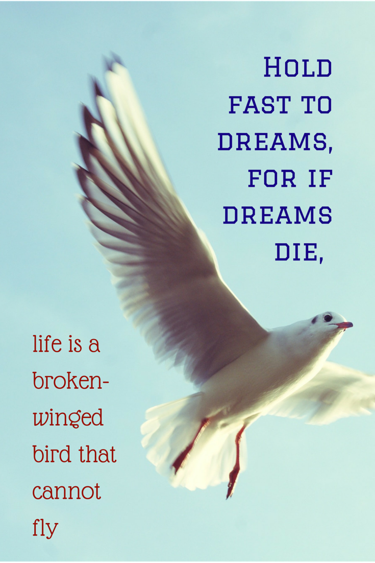 hold-fast-to-dreams-for-if-dreams-die-life-is-a-broken-winged-bird