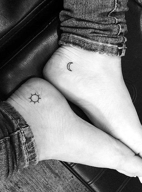Sun and moon tattoos are known to... - Danish Tattooz House | Facebook